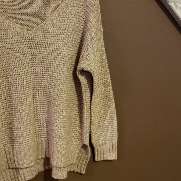 Retrod Long Sleeve, V Neck Sweater - Picture 2 of 7